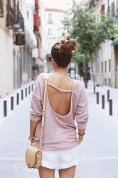 Open Back Sweater