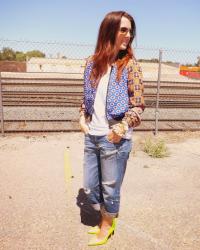 Mix Print Bomber