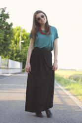 Skirt and Teal