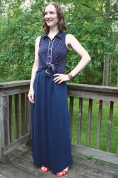 What I Wore: Remixed Maxi