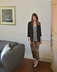 Leopard & grey