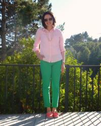 Pink & Green 