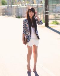 5 Ways To Wear White Shorts :: FIVE Night Owl