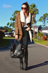 Leopard Coat Casual