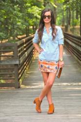 Chambray + Sequins