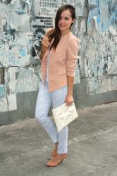 Baby blue pants!