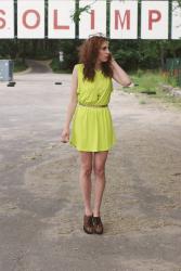 Neon dress