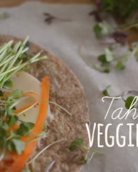 Tahini Veggie Wrap