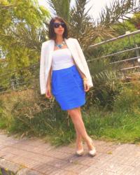 THE GIRL IN BLUE