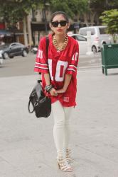 Red and white