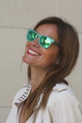 Ray Ban Verde Y Espejo ...