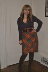 OOTD- The decision to keep this skirt was an easy one!