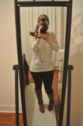 OOTD- Nautical Stripes Pre Spring