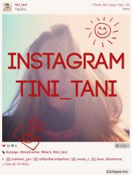 Instagram tini_tani