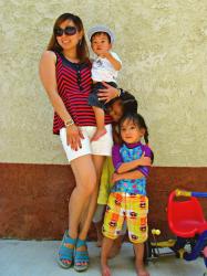 4th of July Outfit, Feather Print Shorts and Cheese 