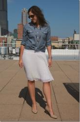 Chambray and Cream