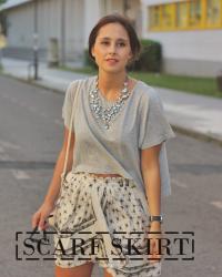 SCARF SKIRT