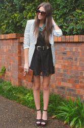 Black Lace / White Stripes