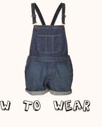 How To Wear It: Denim dungaree