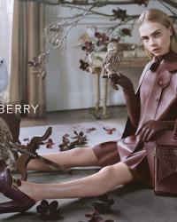 {inspiration}  Cara Delevingne for Mulberry Fall 2013