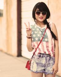 5 Ways To Wear Red, White, & Blue :: FOUR Night Owl