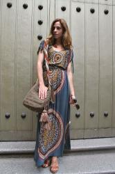 vestido hippy chic