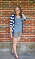 30x30: Olive & Stripes
