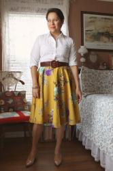 Sunday Best: Floral Skirt