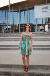 Striped Mint Dress