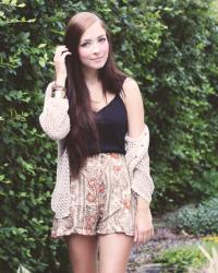 I just wanted you to know, baby you're the best. // Paisley Mink Pink Shorts