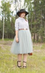 Mosquito Net Skirt