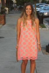 Outfit Post: Neon Dress + The Impeccable Pig