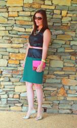 Emerald, Peplum, and Bows