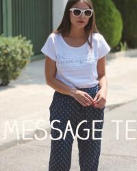 Message tee