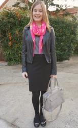 Trench, Star Print Dress, Boots, Marc Jacobs Fran | Leather Jacket, Polo Shirt, Pencil Skirt, RM MAM