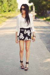 black&white outfit