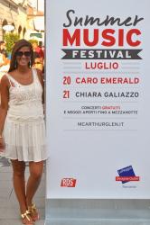 Caro Emerald's concert at La Reggia