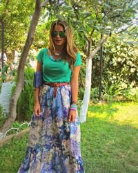 Flowered Skirt