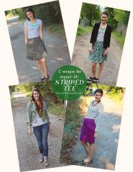4 Ways to Wear it: Striped Tee