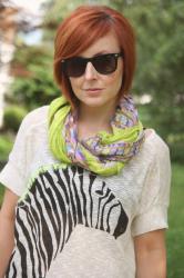 Cute Outfit of the Day: Neon Zebras