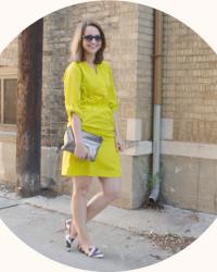 dotty, neon, and easy dresses