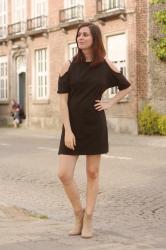 Cold Shoulder Dress and Brontë