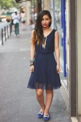 Little blue dress