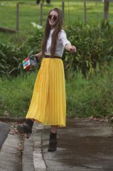 The girl with the Rubiks cube bag