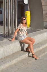 Look of the day: Leopard sandals
