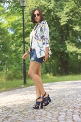 floral blazer