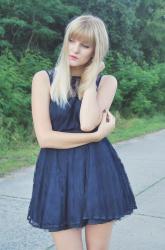 NAVY DRESS