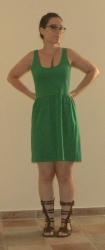 How we wore it: ladies in green