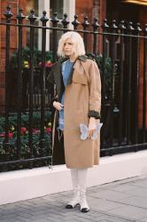 London Fashion Week AW 2013....Elena