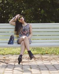 Print dress